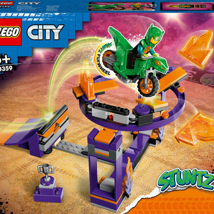 LEGO City Stuntz Uitdaging: Dunken met Stuntbaan Set - 60359