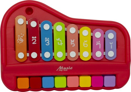 JollyToddler - Xylofoon Muziek - Rood