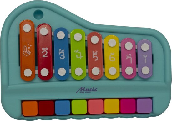 JollyToddler - Xylofoon Muziek - Blauw