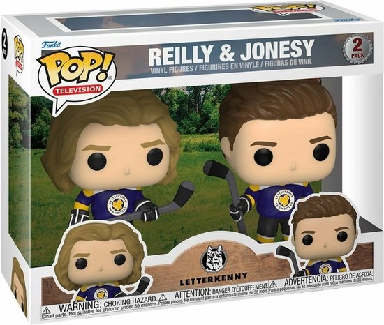 Funko Pop! Television: Letterkenny - Reilly & Jonesy (2 Pack)