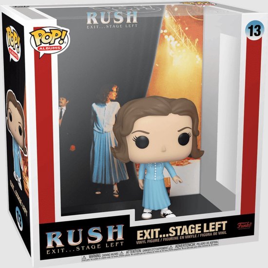 Funko Rush - POP! Albums Exit Stage Left 9 cm Verzamelfiguur - Multicolours