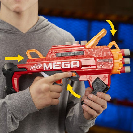 Nerf Mega Bulldog Blaster + 6 Darts