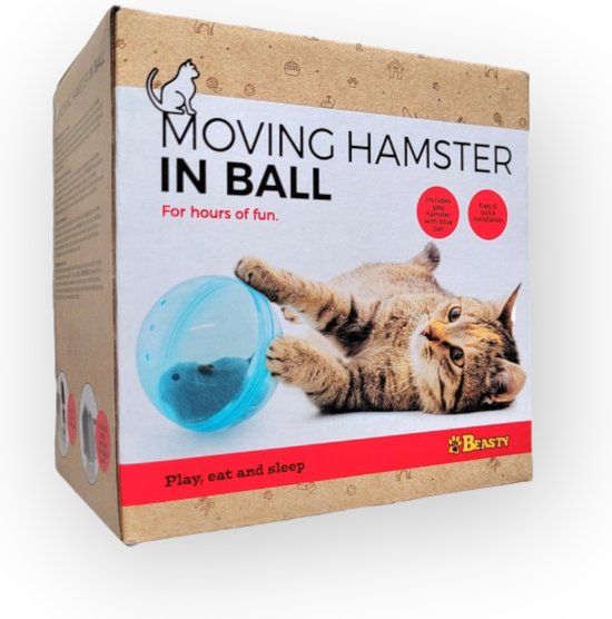 Kat Speelgoed - Interactieve Hamster Bal - Blauw