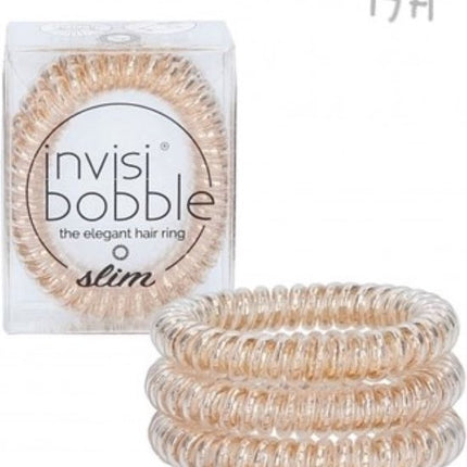 Invisibobble haarspiralen - slim - 3 spiralen - bronze me pretty - onzichtbare haarelastieken - haarelastiek onzichtbaar - invisible