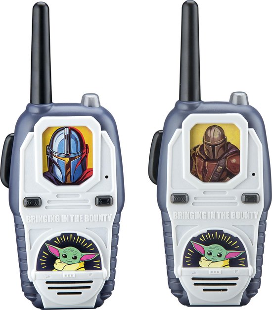 Star Wars The Mandalorian - Walkie Talkie 2 stuks - Voor Kinderen - 150M