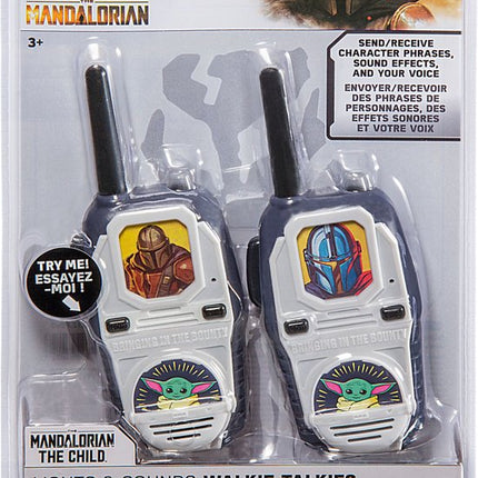 Star Wars The Mandalorian - Walkie Talkie 2 stuks - Voor Kinderen - 150M