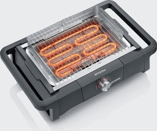 Severin PG 8123 STYLE Evo Barbecue Grill - eBBQ 2500W - 350g