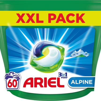 Sneloplossend: Ariel 3in1 Wasmiddel Pods lossen snel op, zelfs in koud water